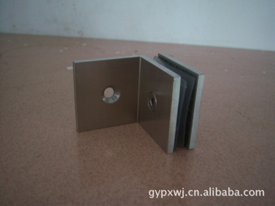 【供應精鑄304不銹鋼90度單邊固定夾】價格,廠家,圖片,合頁、鉸鏈,高要市金利鎮鵬翔五金廠-